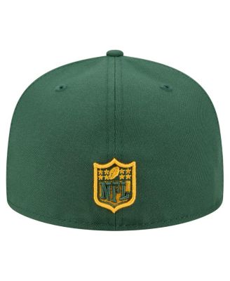 Men's Green Green Bay Packers Oversized 59FIFTY Fitted Hat