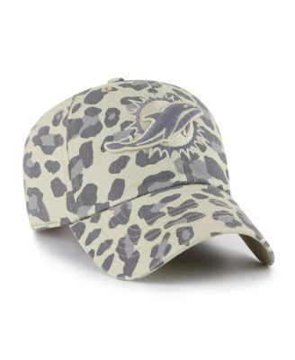 Women's Gray Miami Dolphins Bagheera Clean Up Adjustable Hat