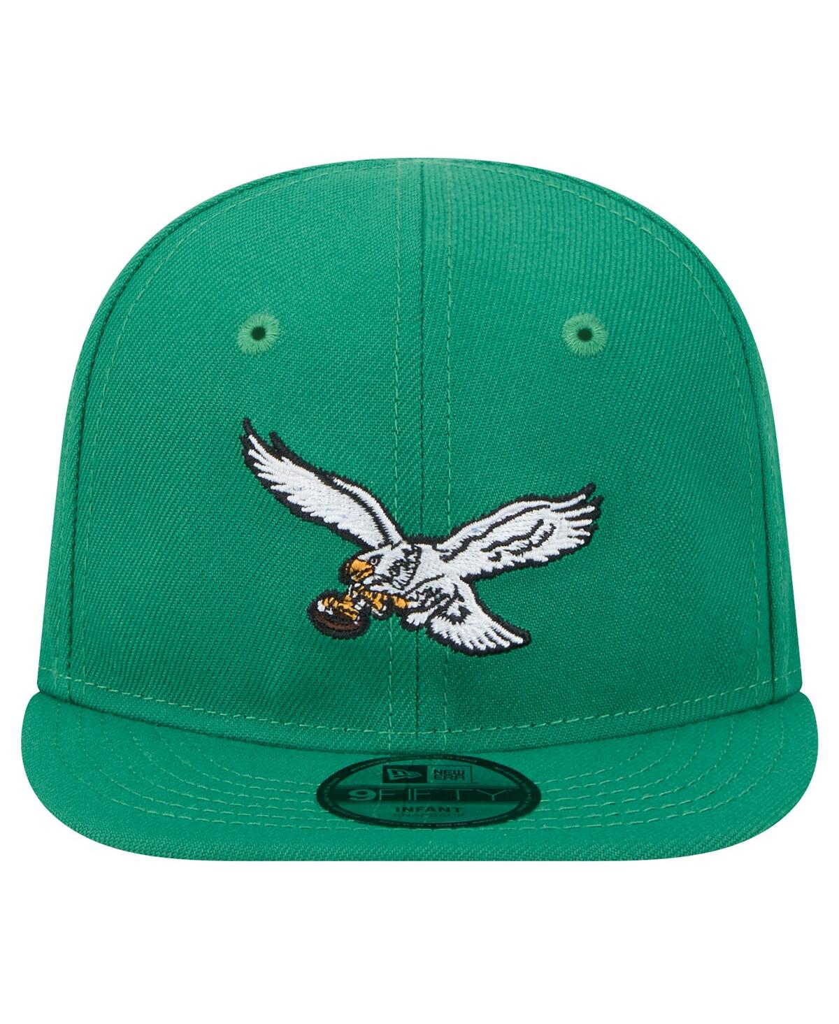 New Era Baby Boys and Girls Kelly Green Philadelphia Eagles My 1st 9FIFTY Adjustable Hat