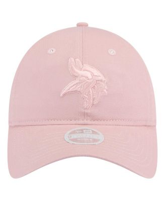 Women's Light Pink Minnesota Vikings Main 9TWENTY Adjustable Hat