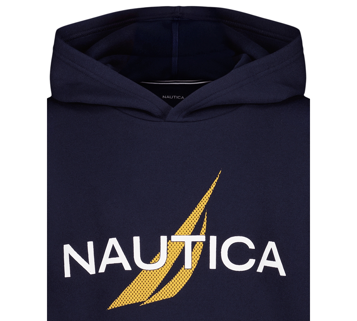 Nautica Toddler And Little Boys 2t-7 J-class Mesh Pullover Hoodie In Black