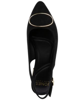 Women's Quator Pointed Toe Slingback Flats