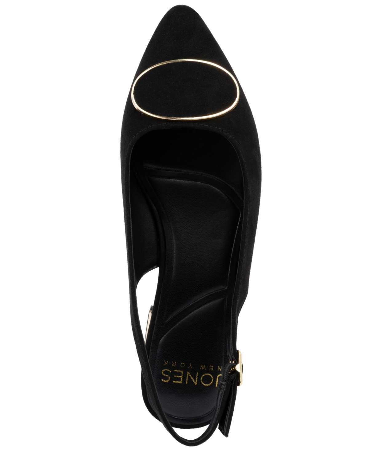 Jones New York Women's Quator Closed Toe Dress Flat In Black