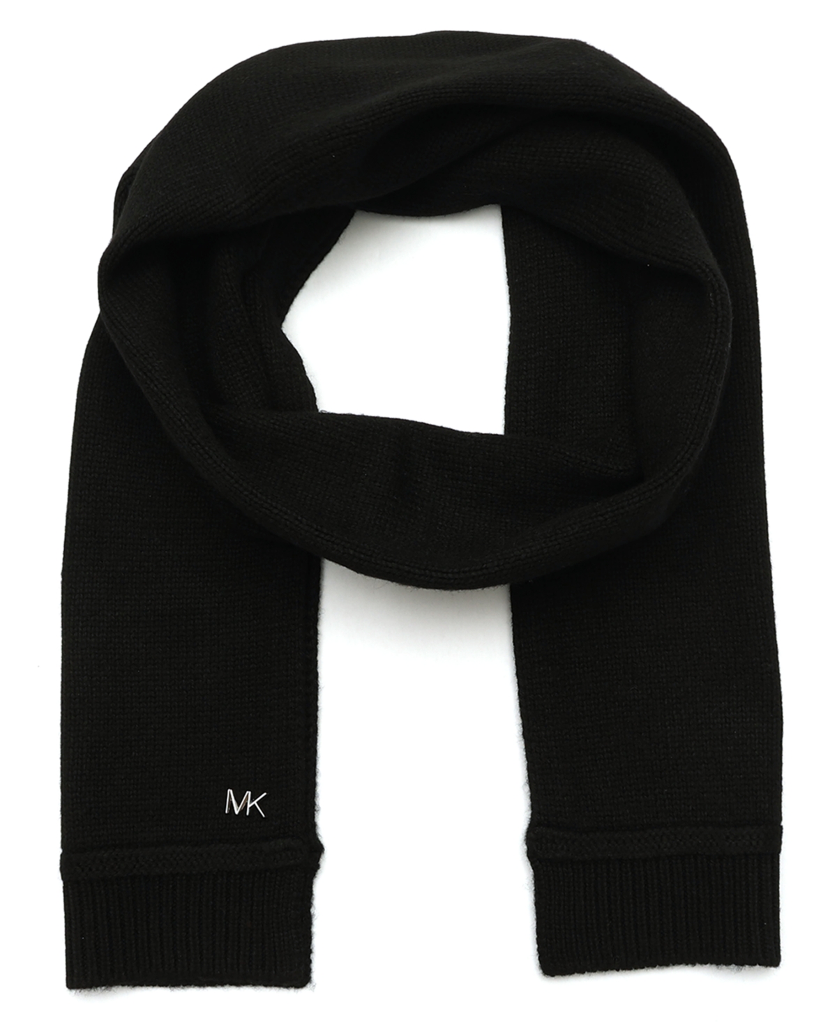 Michael Kors Women's Exposed Seam Scarf In Black