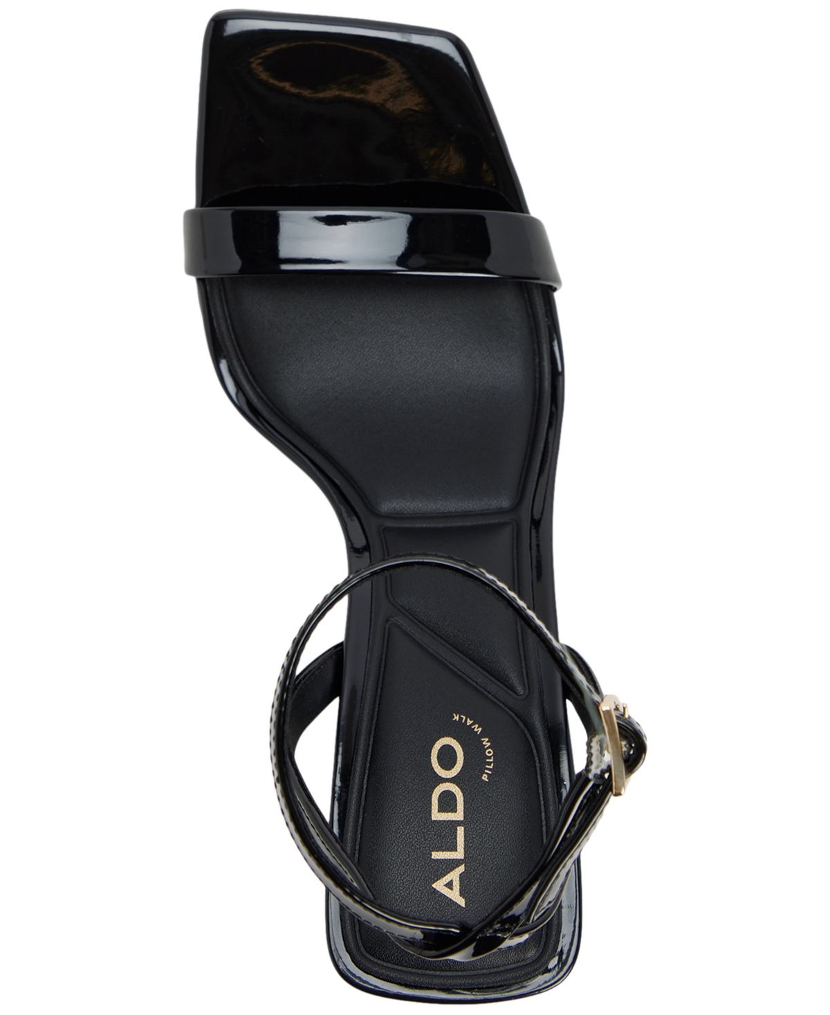 Aldo Women's Azzira 2-piece Square Toe Dress Sandals In Black