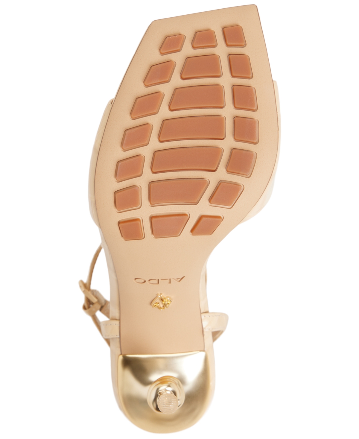 Aldo Women's Harmonious Two-piece Square Toe Dress Sandals In Brown