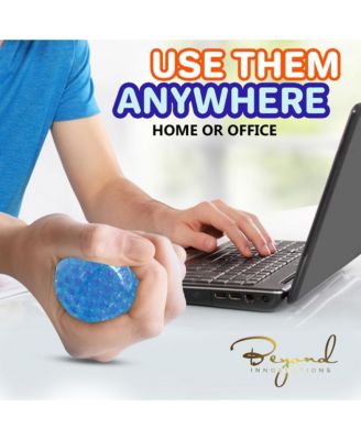 Stress Balls Set – 12 Pack – Fidget Toys for Adults & Kids, Squishy Sensory Balls for Anxiety, Autism, ADHD & Stress Relief