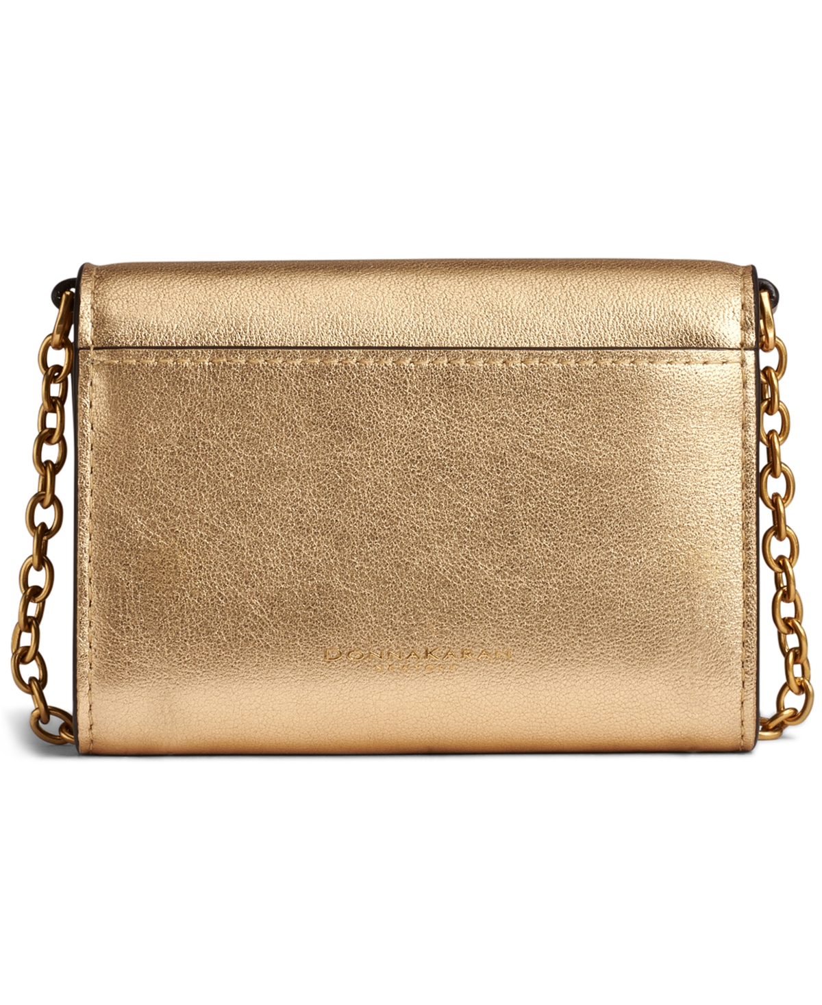 Donna Karan Women's Malverne Metallic String Wallet In Multi