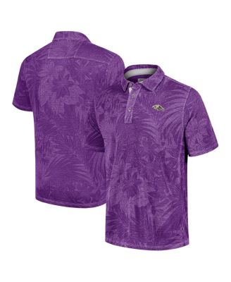 Tommy Bahama - Men's Purple Baltimore Ravens Sport Santiago Paradise Polo Shirt