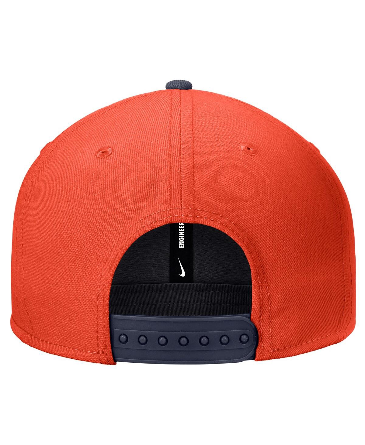Nike Men's Orange Illinois Fighting Illini Vintage Script Pro Dri-fit Snapback Hat