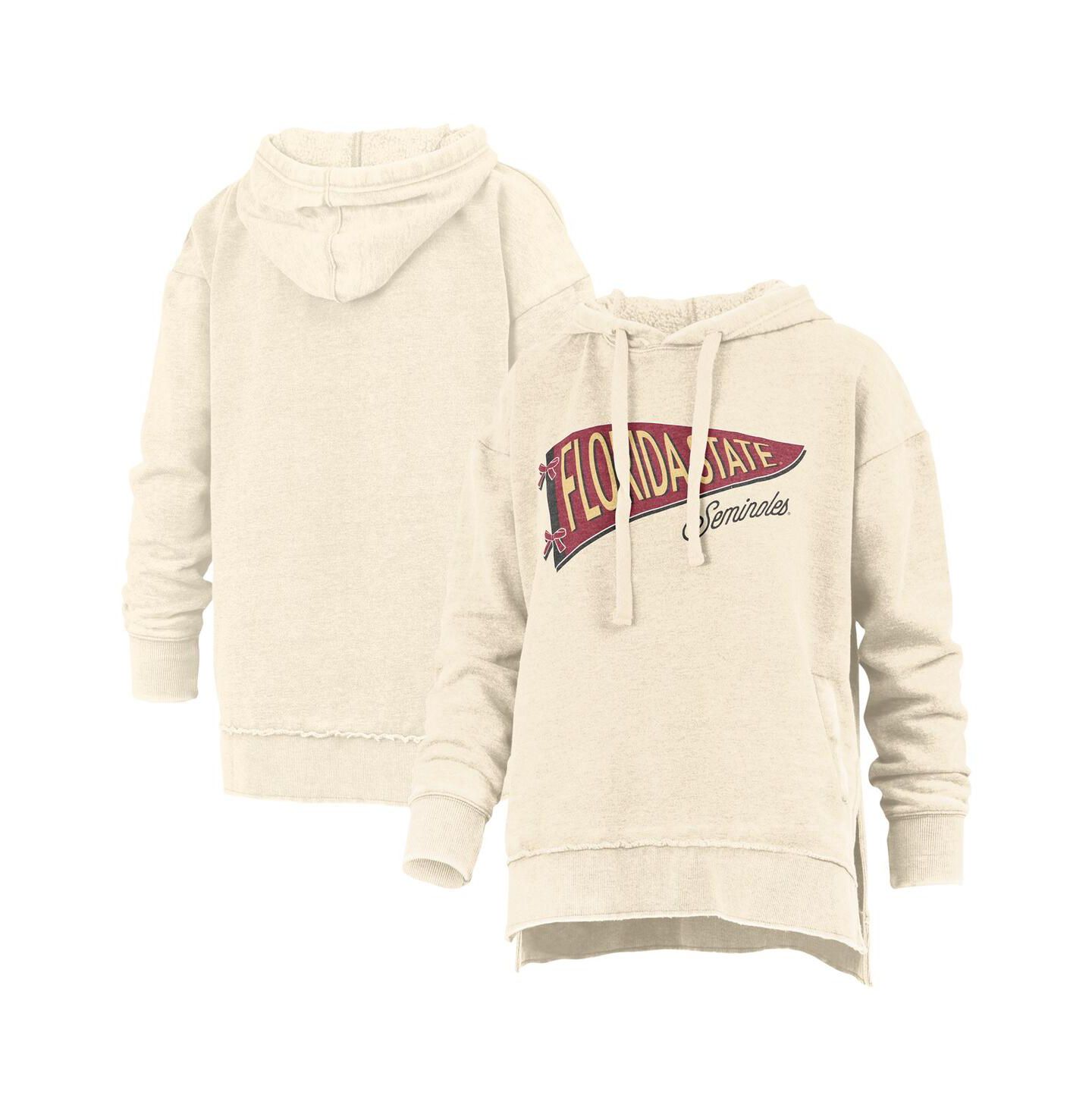Женское худи Pressbox Cream Florida State Seminoles Marni Pullover — фото 1