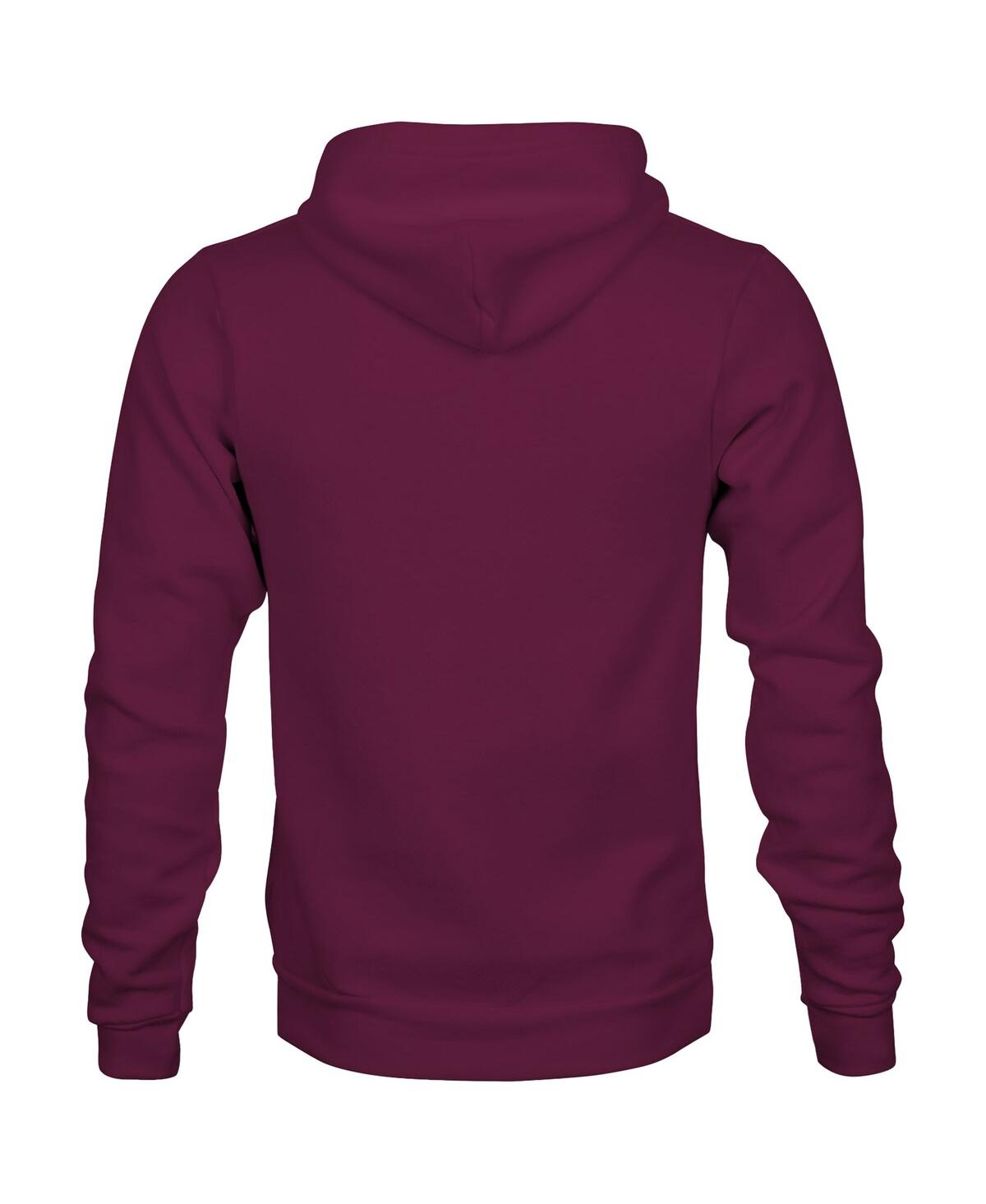 1863fc Big Boys And Girls Claret West Ham United Color Badge Fleece Pullover Hoodie In Purple