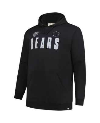 Men's Black Chicago Bears Big Tall Chip Shot Hoodie