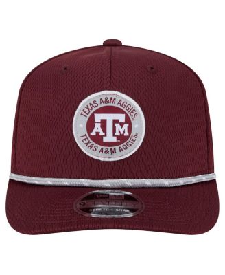 Men's Maroon Texas A&M Aggies COOLERA 9SEVENTY Rope Stretch-Snap Hat