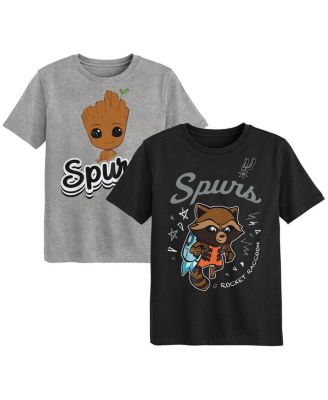 Outerstuff - Preschool San Antonio Spurs 2-Piece Guardians Of The Galaxy T-Shirt Set