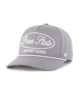 Men's Gray Penn State Nittany Lions Contemporary Basics Foundational Rope Hitch Adjustable Hat