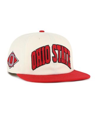 '47 Brand - Men's and Women's Natural Ohio State Buckeyes Crossover Off Hand Captain Adjustable Hat