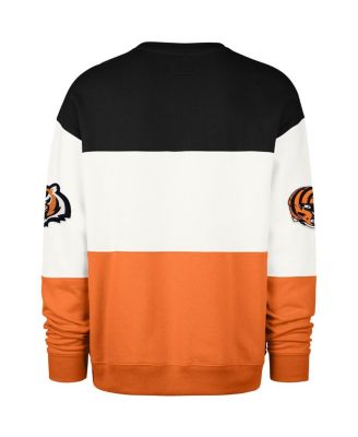 Men's Black/Orange Cincinnati Bengals Breeze Maximalist Sweatshirt
