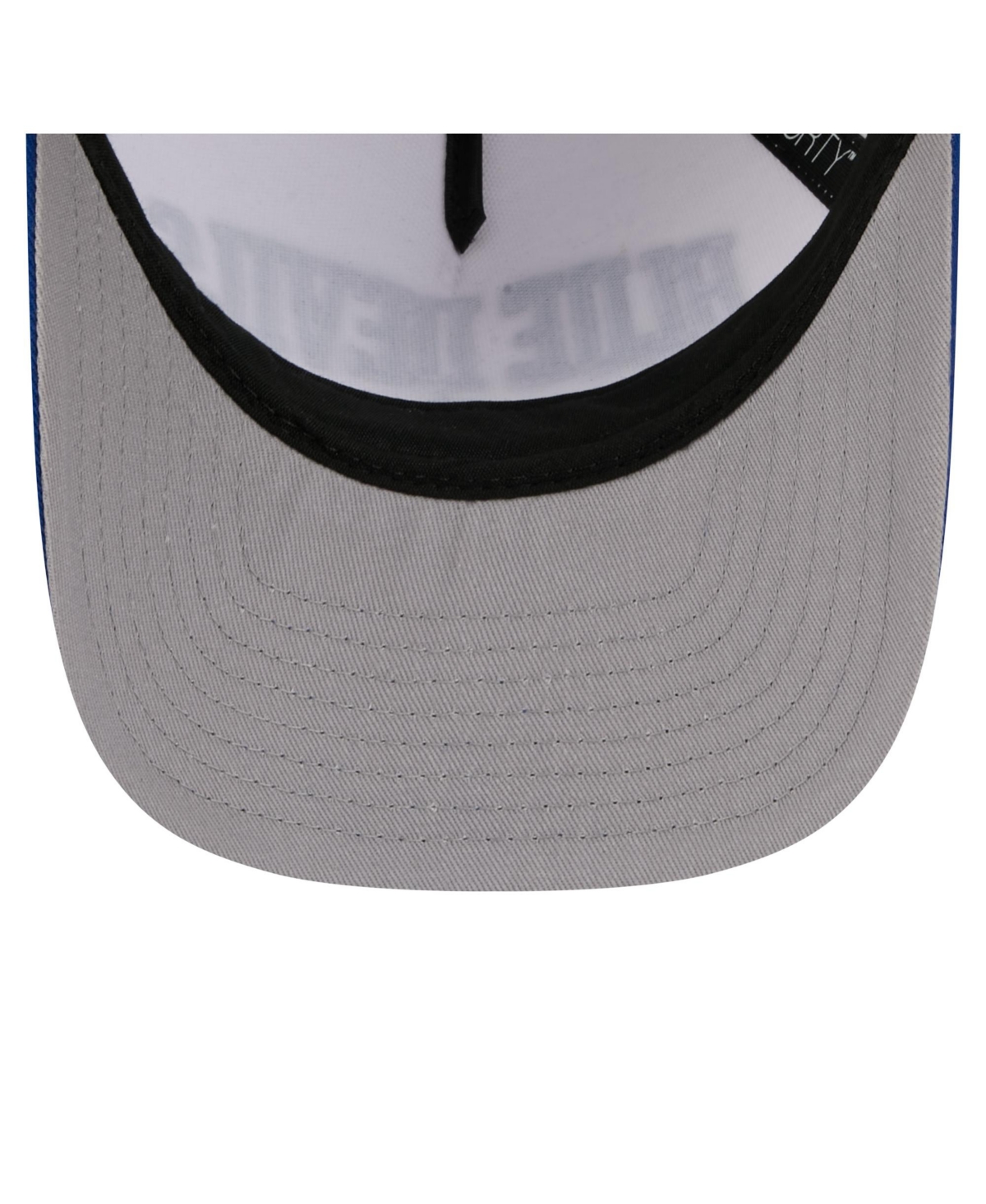 New Era Men's White/royal Duke Blue Devils Arch Two-tone Rope 9forty A-frame M-crown Adjustable Hat In White