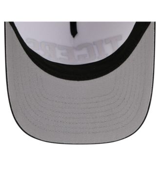 Men's White/Black Missouri Tigers Arch Two-Tone Rope 9FORTY A-Frame M-Crown Adjustable Hat