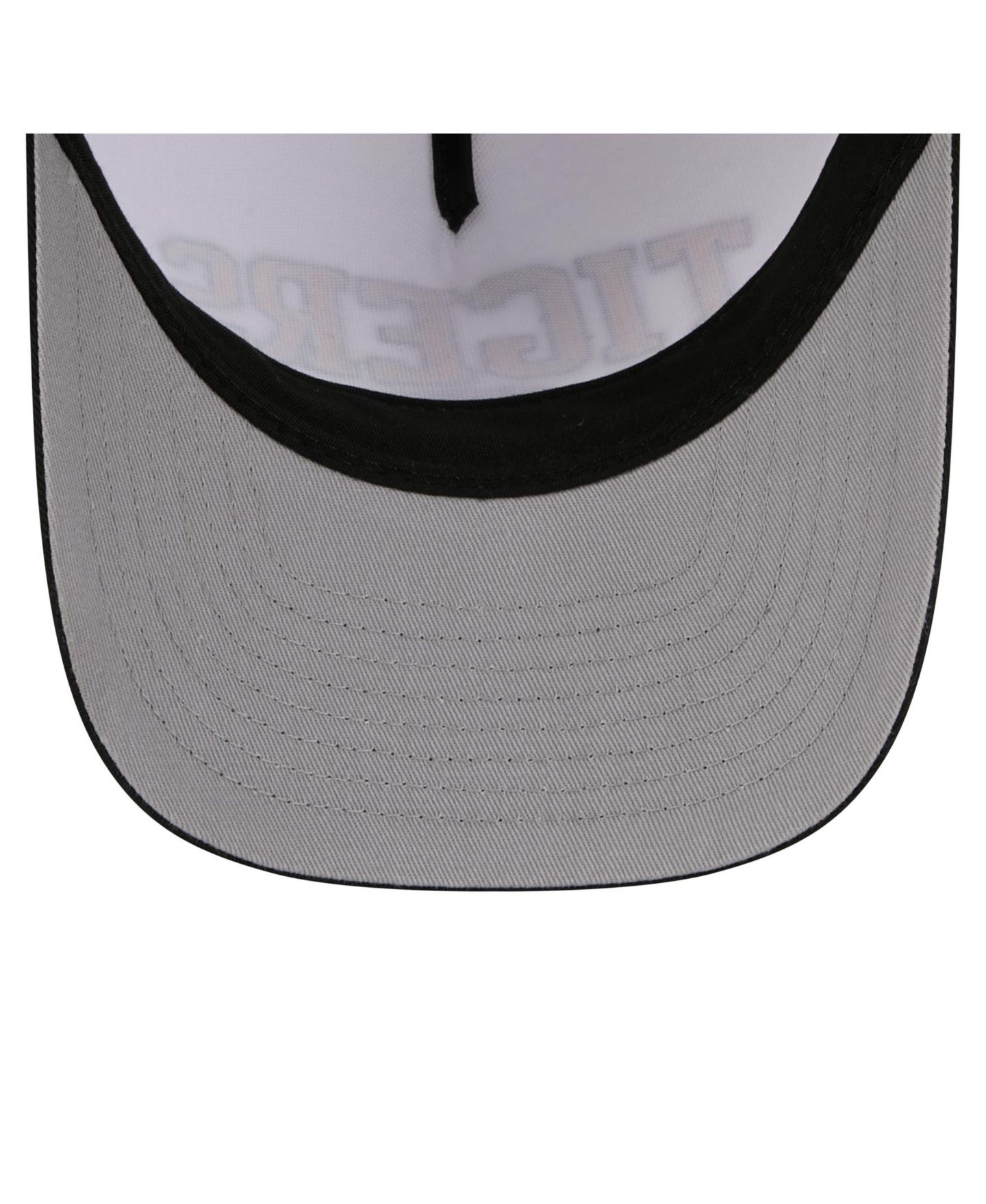 Мужская кепка New Era White/Black Missouri Tigers Arch Two-Tone Rope 9FORTY A-Frame M-Crown Adjustable Hat — фото 5