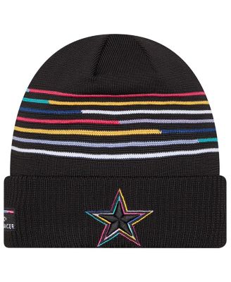 New Era - Men's Black Dallas Cowboys 2025 NFL Crucial Catch Cuffed Knit Hat