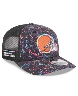 New Era - Men's Black Cleveland Browns 2025 NFL Crucial Catch 9SEVENTY Adjustable Hat