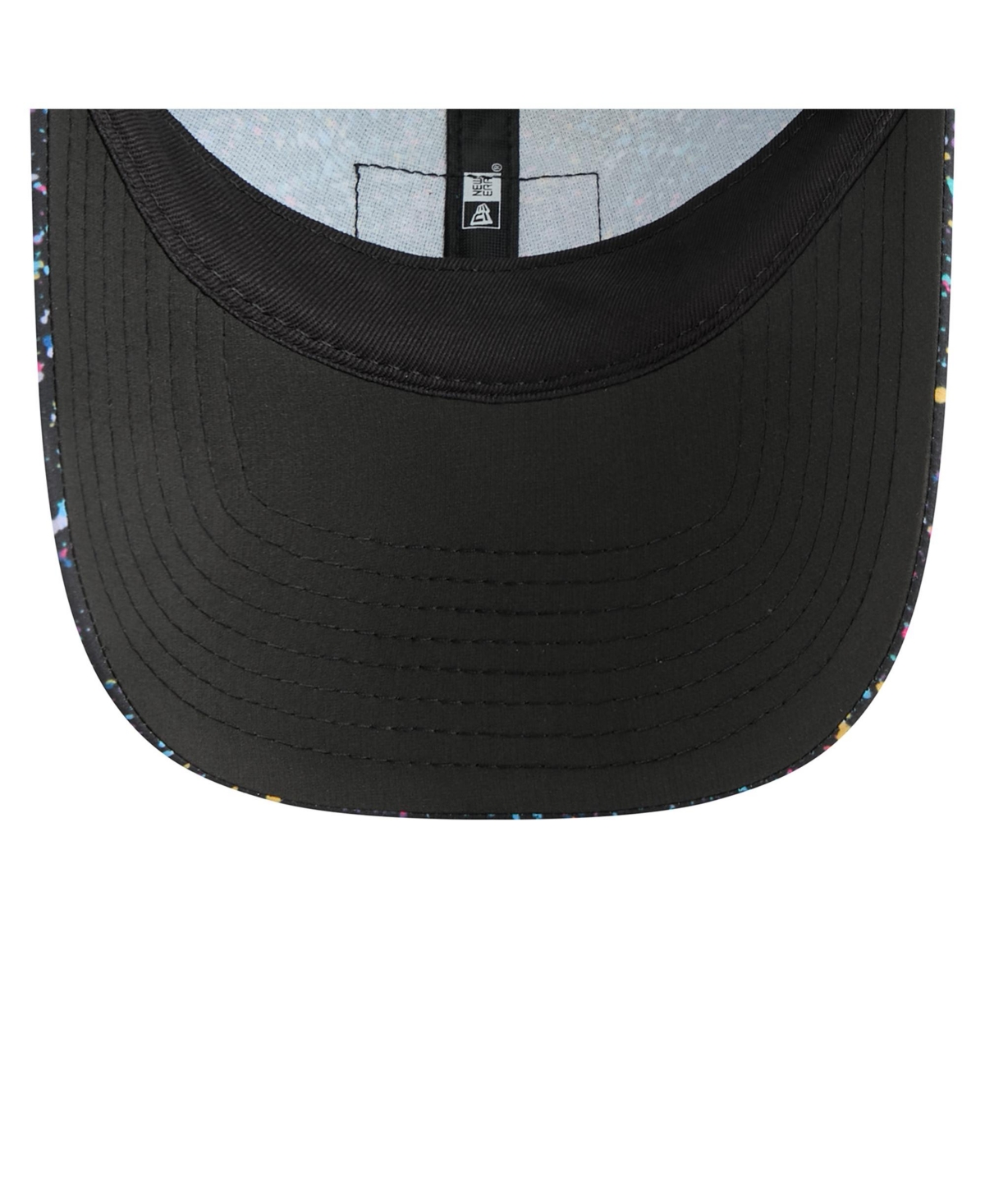 New Era Women's Black Denver Broncos 2025 Nfl Crucial Catch Pony Tail Adjustable Hat In Multi