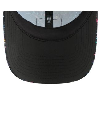 Women's Black Baltimore Ravens 2025 NFL Crucial Catch Pony Tail Adjustable Hat