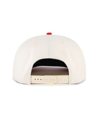 Men's and Women's Natural Arizona Wildcats Crossover Off Hand Captain Adjustable Hat