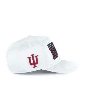 Women's White Indiana Hoosiers Outspoken Hitch Adjustable Hat