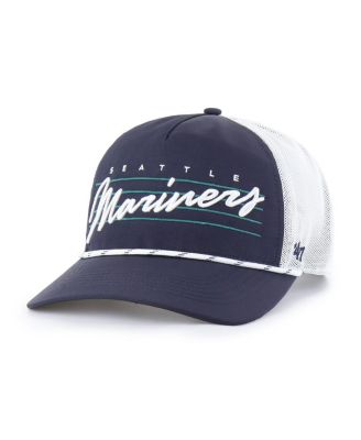 '47 Brand - Men's Navy Seattle Mariners Brrr Downburst Mesh Hitch Adjustable Hat