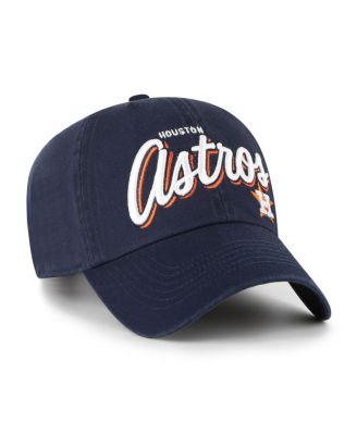 Women's Navy Houston Astros Ariana Clean Up Adjustable Hat