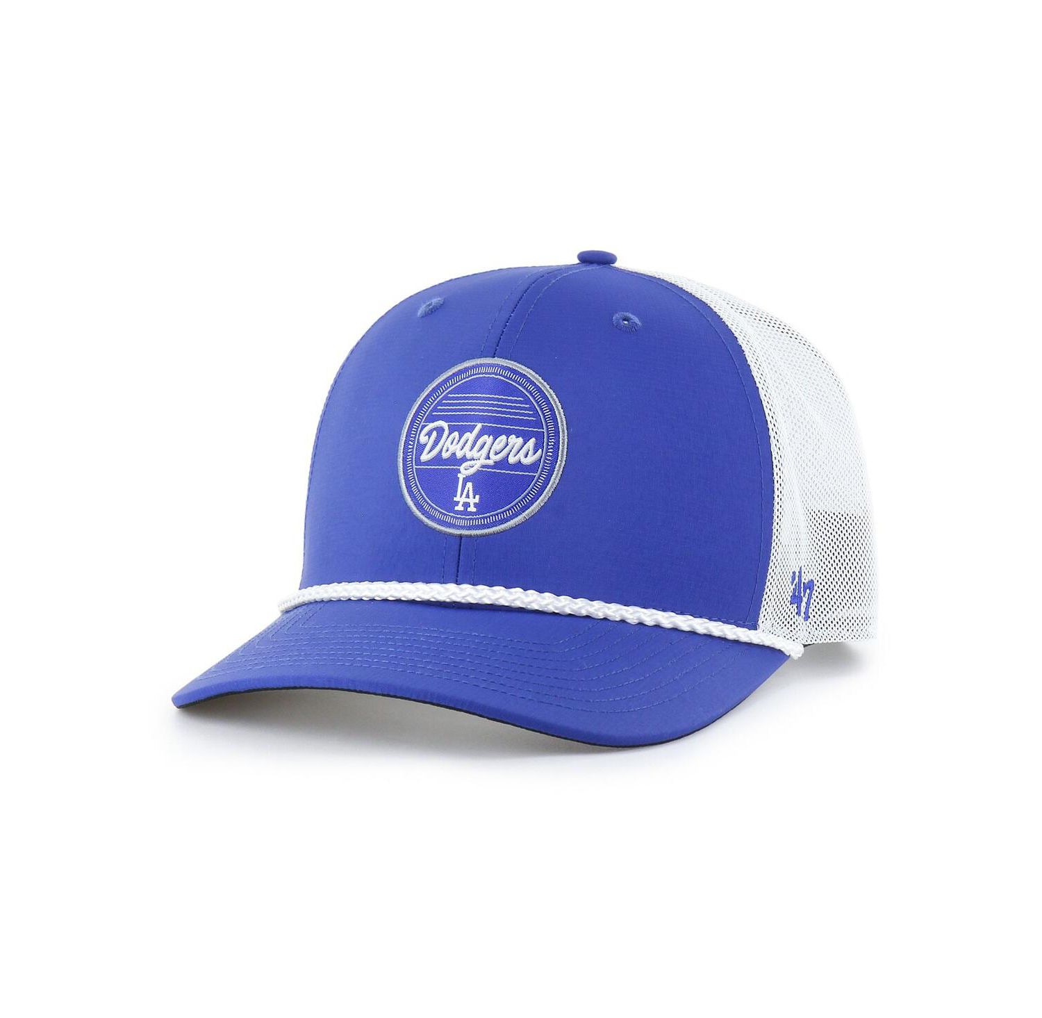 Men's Royal/White Los Angeles Dodgers Fairway Trucker Adjustable Hat