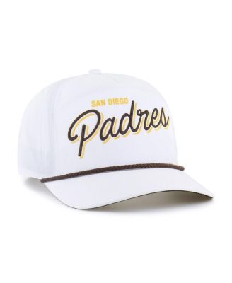 Men's White San Diego Padres Brrr Fairway Hitch Adjustable Hat