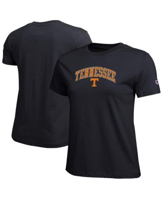Champion - Women's Black Tennessee Volunteers Arched Over Logo T-Shirt