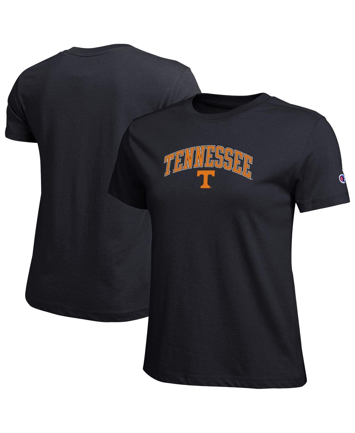 Champion Women's Black Tennessee Volunteers Arched Over Logo T-shirt