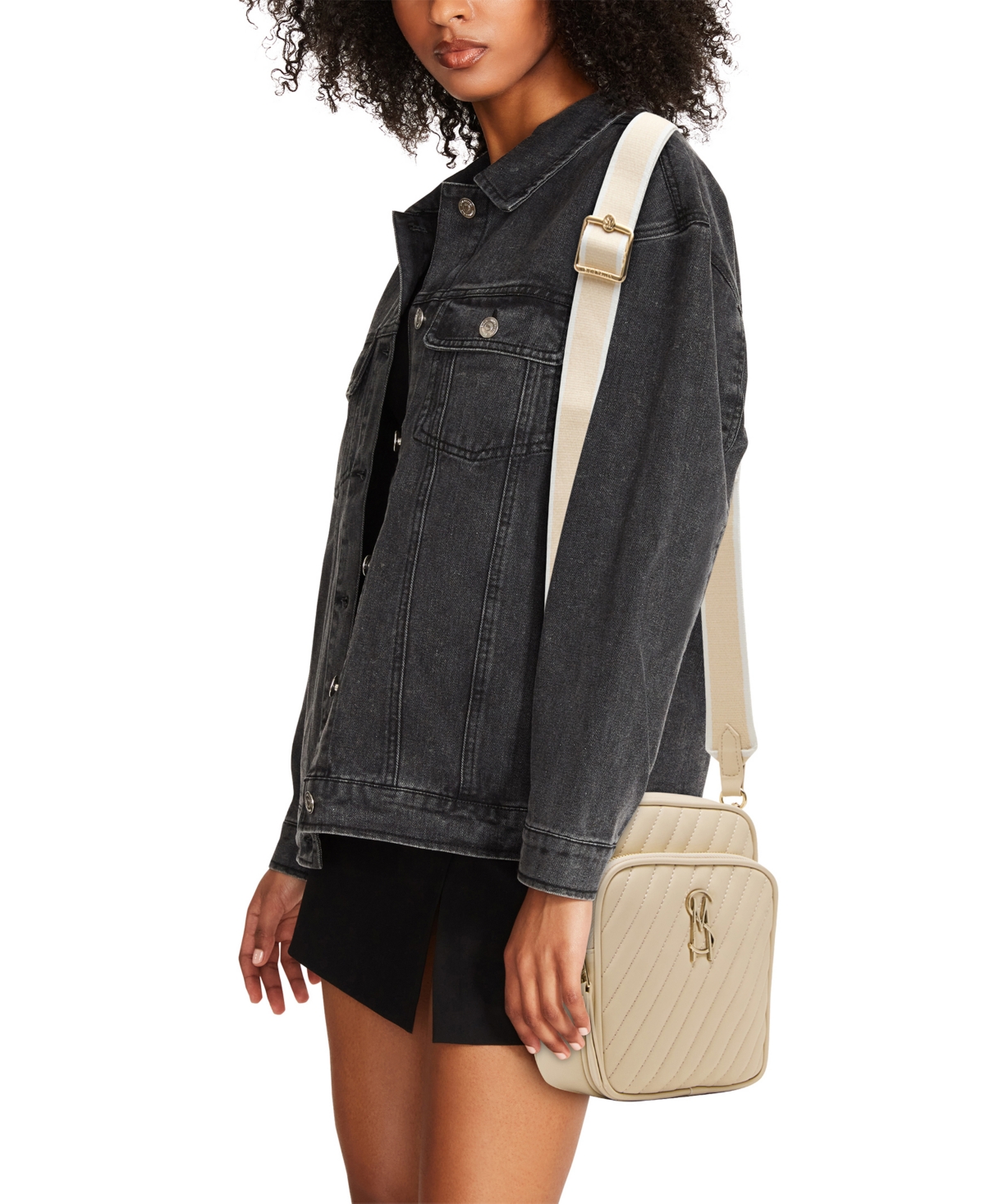Steve Madden Bdrake Crossbody Bag In Sand