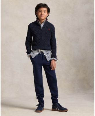 Boys' 8-20 Quarter-Zip Sweater