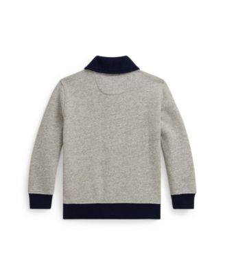 Toddler and Little Boys Long Sleeve Cardigan