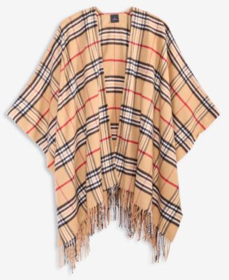 Women's Exploded Plaid Ruana