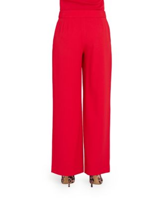 Women&#39;s Mid-Rise Wide Leg Pants