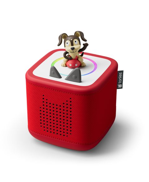 Стартовый набор Tonies Playtime Puppy с аудиоколонкой Toniebox 2, красный