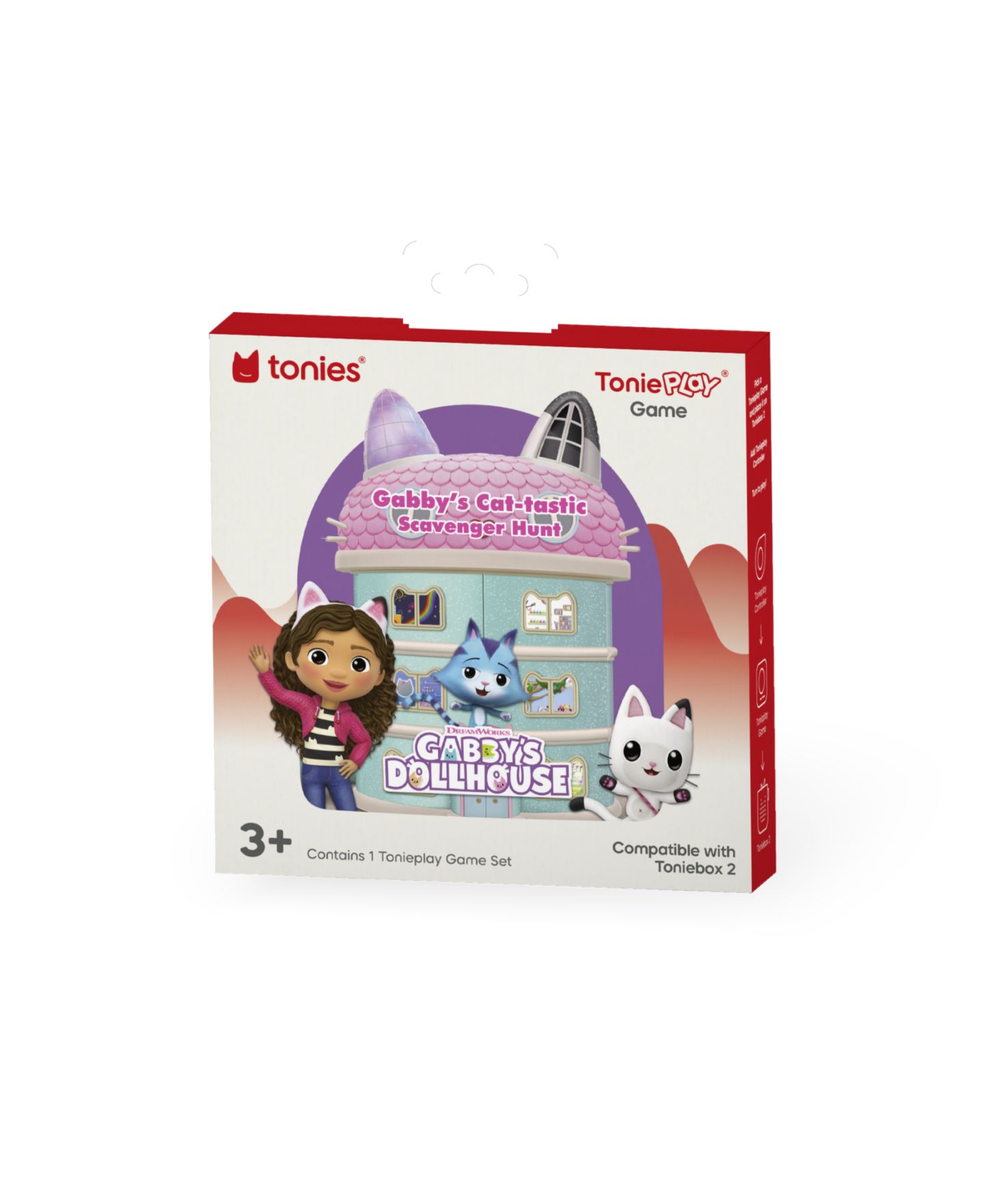 Детская игрушка Tonies Tonieplay Gabby's Dollhouse Gabby's Cat-tastic Scavenger Hunt — фото 3