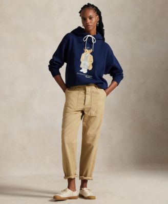 Women's Polo Bear Fleece Hoodie