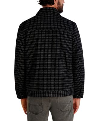 Men's Textured Shirt Jacket