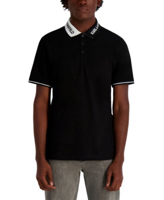 KARL LAGERFELD PARIS - Men's Collared Polo T-Shirt