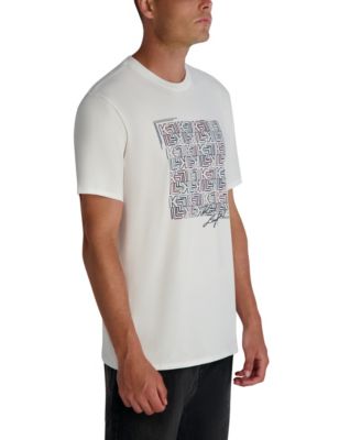 Men's Squared Print T-Shirt