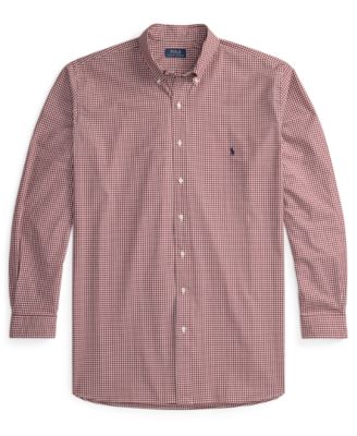 Men's Big & Tall Poplin Sport Shirt