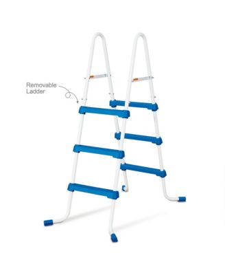 36 Inch SureStep 3 Stair Outdoor Above Ground Swimming Pool Ladder